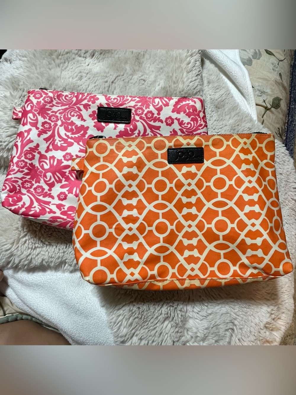 Orange & Pink Geometric Cosmetic Pouch
02-21